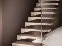 79 Wing-shape Cantilever 03 Marretti Stairs Brisbane